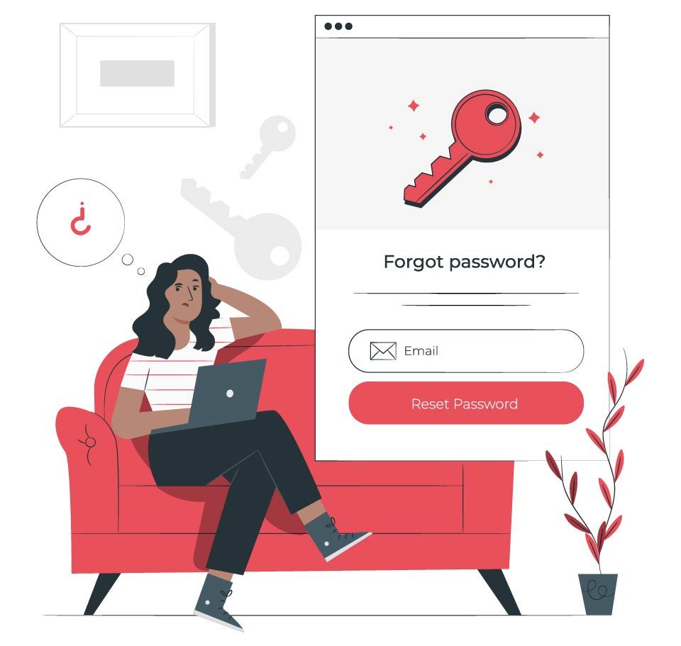 Şifrəni Unutdun Səhifəsinin Şəkli